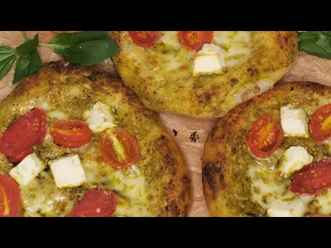 Super Easy Mini Pizzas 🍕🍕🍕! Pizza Bites Recipe! Homemade Pizza!