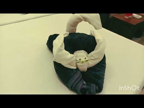 #HOW TOWEL FOLDING CAT!!! Diganing!!ROOM BEDROOM!!❤️❤️❤️