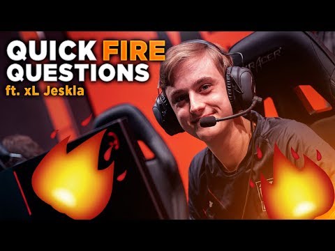 Quickfire Questions with Jeskla | League of Legends Pro Answers Funny Esports Questions