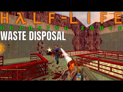 Half-Life: Opposing Force Multiplayer on Waste Disposal