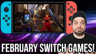 BEST Upcoming Nintendo Switch Games for February 2019! | RGT 85