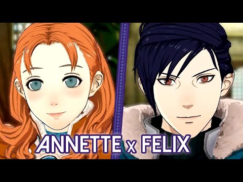Fire Emblem: Three Houses ★ Annette x Felix 【Support Conversations + Epilogue】