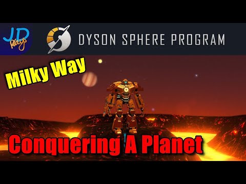 Conquering a planet 🌌 EP11 🪐 Dyson Sphere Program Lets Play Walkthrough Guide Tutorial