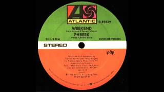 Phreek ft Christie Shire - Weekend (Extended Version) Atlantic Records 1978