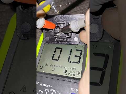 How To Test Your Blower Motor Resistor With A Multimeter #semperfimechanic #mobilemechanic #columbus