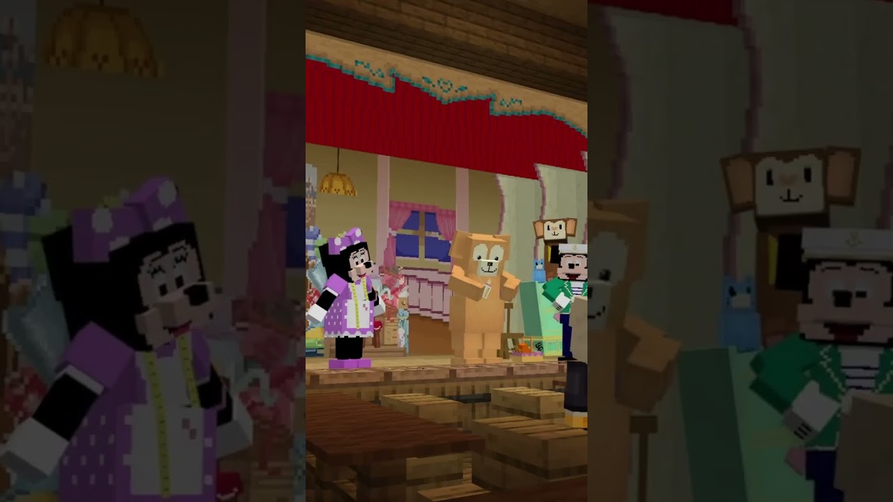 ミッキーとダッフィーの出会い🧸「マイ・フレンド・ダッフィー」をマイクラで観よう！