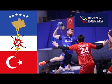 Kosovo Vs Turkey Handball Men’s World Championship 2023 qualification