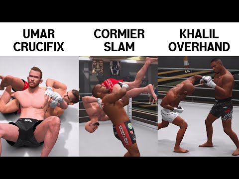 Attention to Detail in UFC Undisputed Forever (Fighter Uniqueness)