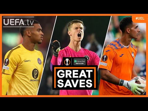 #UEL Great Saves Matchday 3 | Musso, Restes, Vindahl...