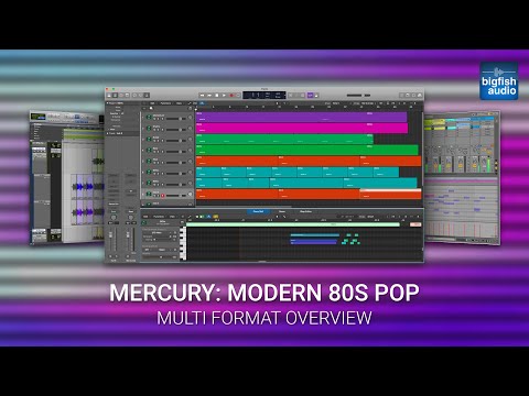 Free Download Mercury: Modern 80s Pop ACiD/WAV