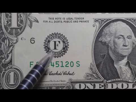 Vídeo: Nota 1 dólar: perguntas e respostas sobre a cédula