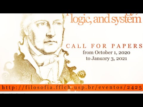 HEGEL 250 ANOS: FENOMENOLOGIA, LÓGICA E SISTEMA