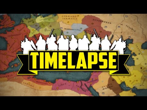 Attila Total War - TimeLapse (Ai Only) 300 Turns