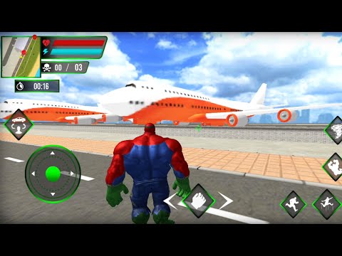 Incredible Big Spider Hero City Battle | Flying Monster New Hero Rescue Battle -Android GamePlay