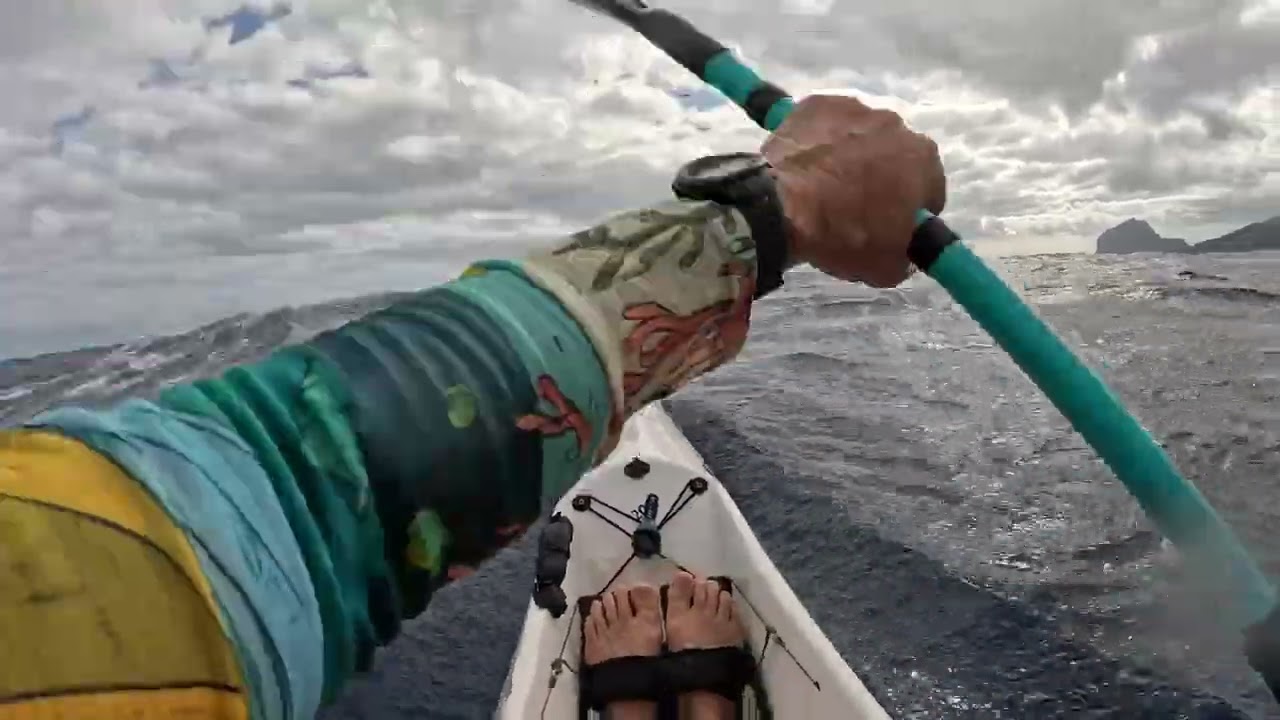 South Africa Surf Ski Mauritius Tours - August 2025 - Day 4 - Afternoon Downwind