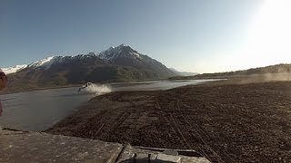 preview picture of video 'RZR XP 900 Water Skipping'