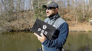 I Broke Through ICE to go Winter Bass Fishing! (MTB Pro Box Unboxing)