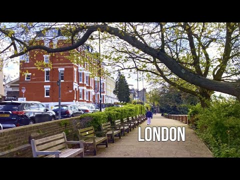 London Richmond Walking Tour | London in Spring 2023 🌸 | Virtual Walking Tour