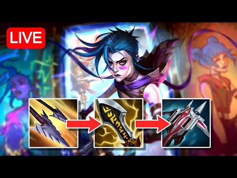 Mathematically Correct Jinx Build | Tryhard Jinx SoloQ
