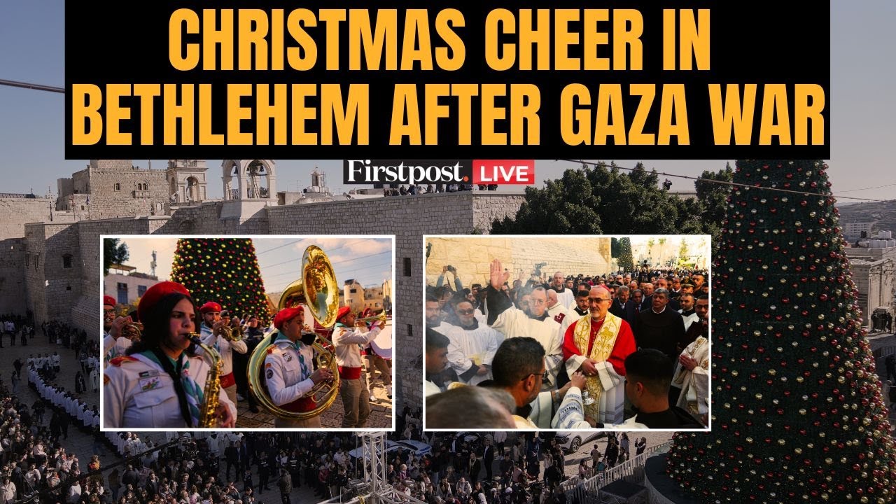 LIVE: Bethlehem Celebrates Christmas After Years of Gaza War | Merry Christmas 2025 | N18G