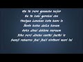 Neetesh Jung Kunwar - Nisthuri Mori (Lyrics Video)