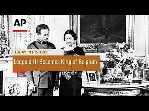 Leopoldo III torna-se rei da Bélgica - 1934 | Hoje na história | 23 de fevereiro de 17