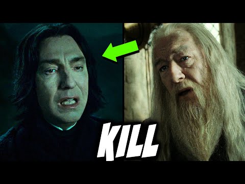 Why Didn't Dumbledore KILL Snape at the Hilltop? - Harry Potter Explained
