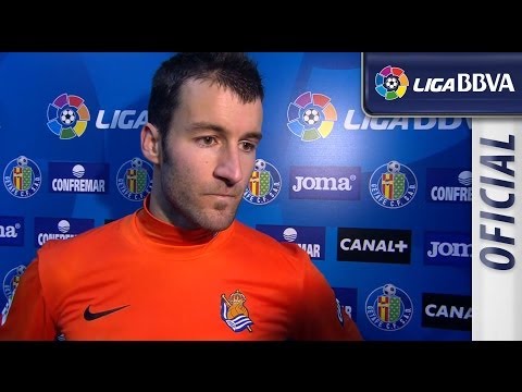 Entrevista a Agirretxe tras el Getafe CF (2-2) Real Sociedad - HD