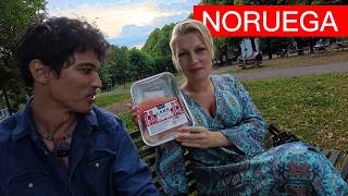Entrei na Casa de uma Norueguesa Para Comer Salmão