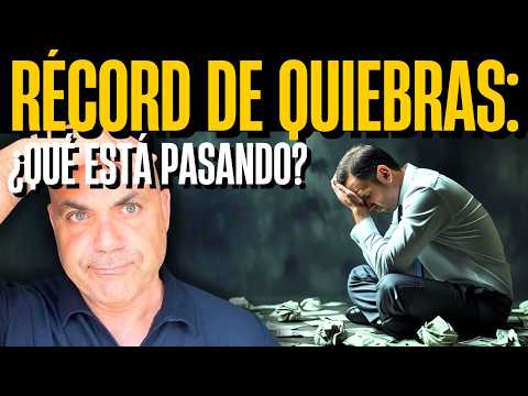 Record number of bankruptcies in Spain. How is it possible if we "grow so much"?