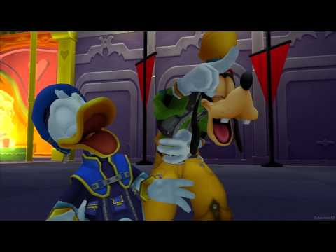 Kingdom Hearts HD -1.5 ReMIX- English - Kingdom Hearts Final Mix - Part 3 - Traverse Town - Leon / Guard Armor