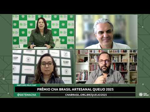 Live - Prêmio CNA Brasil Artesanal Queijo 2025