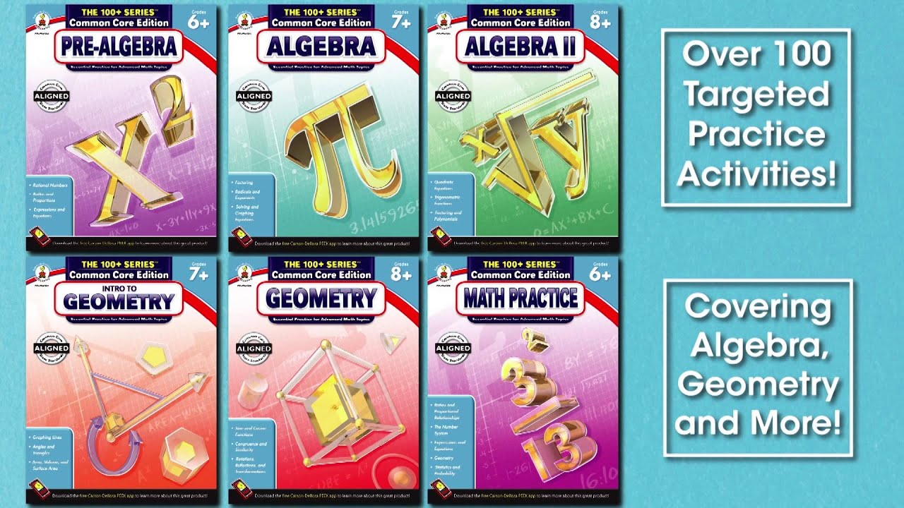 100+ Series Math Workbooks