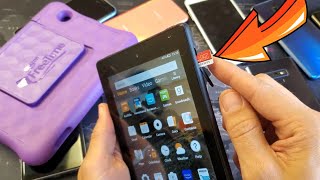 Fire 7 Kids Edition Tablet: How to Insert SD Card Properly & Double Check