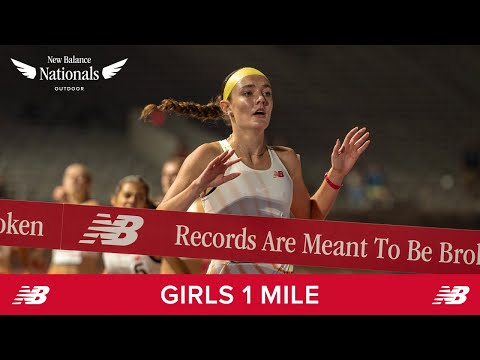 Girls Mile Championship - New Balance Nationals Outdoor 2023