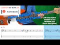 Henry Mancini - The Pink Panther Theme (Bass cover with tabs)