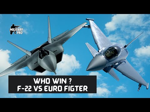 F-22 vs Eurofighter Typhoon- Who Wins?