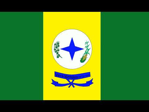 Bandeira e Hino de Vera Mendes - PI (Letras na descrição)
