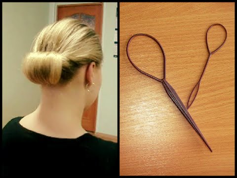 ЭЛЕГАНТНАЯ ПРИЧЁСКА. видео-урок. ПЕТЛИ. Hair tutorial  Peinado