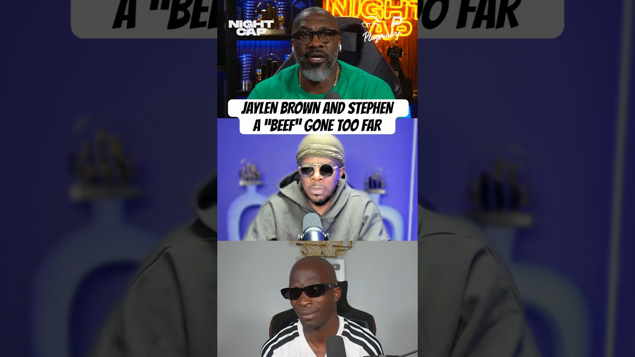 Shannon says the #JaylenBrown and Stephen A beef has gone a little too far  #Nightcap