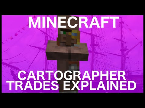 Insane NEW Minecraft Cartographer Trades!