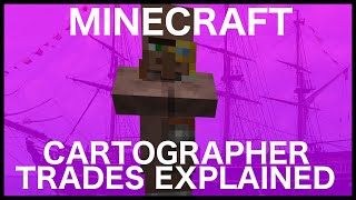 Minecraft Cartographer Trades Explained in 1.14.4