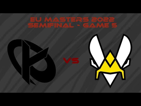 KC VS VITB | GAME 5 | EU Masters Spring 2022 | SEMIFINAL BO5 | Highlights | EN CAST