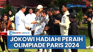 Presiden Jokowi Beri Bonus Miliaran Rupiah Kepada Para Atlet Peraih Medali Olimpiade Paris 2024