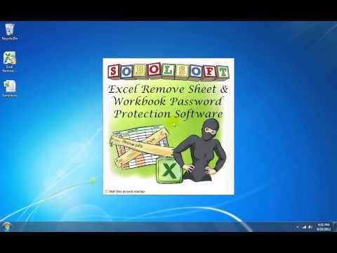 Excel Remove Sheet & Workbook Password Protection Software