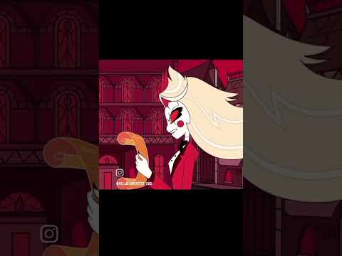 Charlie broke the contract of angel dust's soul #hazbinhotel #charliemorningstar #husker #valentino
