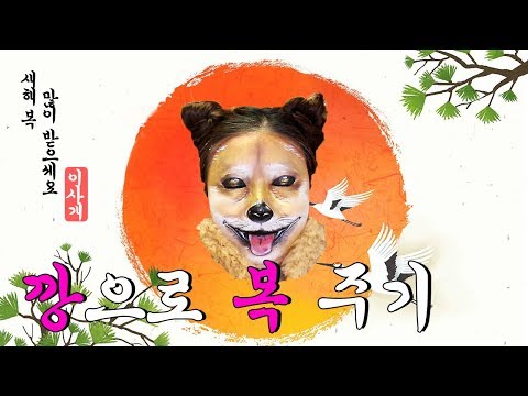 [깡으로 버텨라!] 황금개🐶가 되어 새해 복✨ 나눠주기! l 이사배(RISABAE Makeup) thumnail