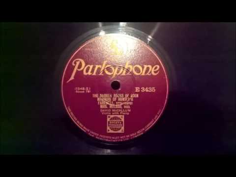 DAVID MCCALLUM - THE BARREN ROCKS OF ADEN ETC (PARLOPHONE E3435)