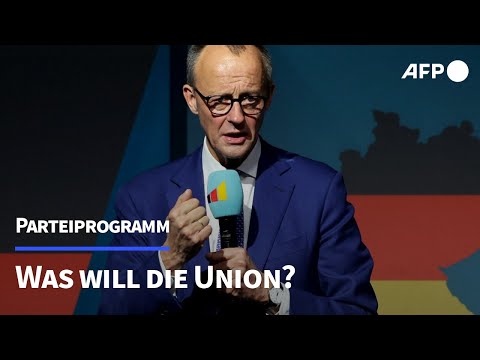 Kurz erklärt: Das "Sofortprogramm" der Union | AFP