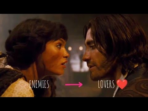 Dastan & Tamina carrying the enemies to lovers trope on their back